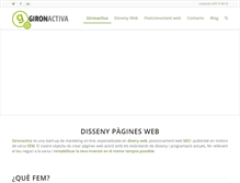 Tablet Screenshot of gironactiva.com